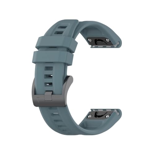 Correa de silicona para Garmin Quatix 8 que evita rozaduras en las muñecas sensibles