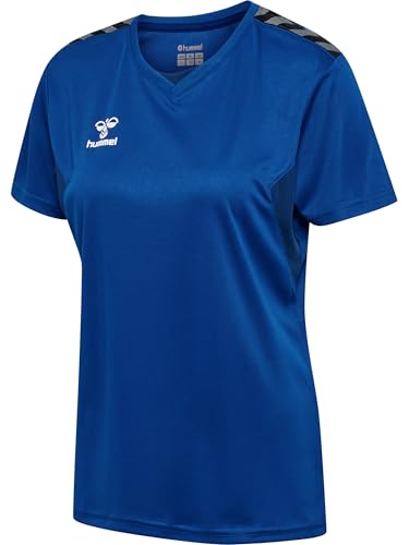 hummel Authentic PL Trikot Damen Weiß blau, 2XL Damen
