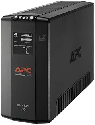 APC Battery Backup Surge Protector, BX850M Backup Battery Power Supply, AVR, Dataline Protection
