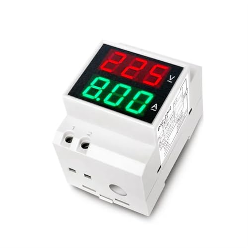 Voltmètre ampèremètre AC numérique D52-2042 pour tableau électrique