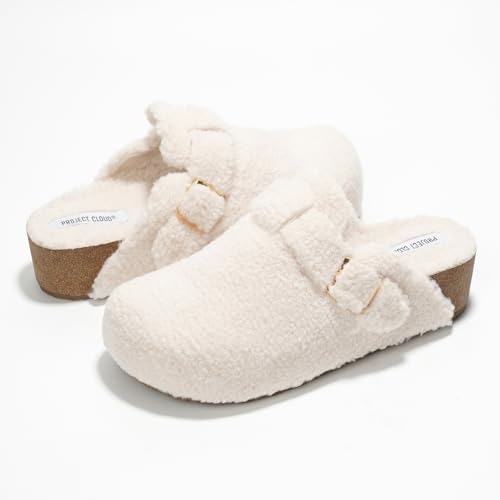 Image of Project Cloud Clogs for Women Footwear - Memory Foam and Non-Slip Platform Wedges Heels for Women Mules & Clogs 2026 - Comfortable Stylish Slip-On with Adjustable Straps (Rhona)