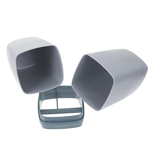 GOOHOCHY 1Pc Travel Toothbrush Case Stylish Portable Toothbrush Holder with Durable Material for Outdoor Travel Camping and Business Trips Convenient Toothpaste Storage Box for Men and