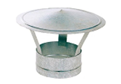 EXOJO - Sombrerete Fijo Chino Galvaniz Exojo 200 Mm