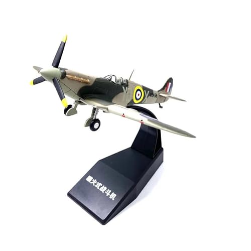 Modelo de avión militar Spitfire 1/72, el regalo de colección exquisito para Navidad 7