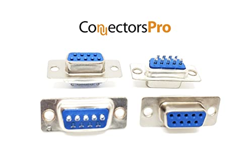 Conector DB9 hembra para cables a medida D-sub en laboratorios de electrónica 7