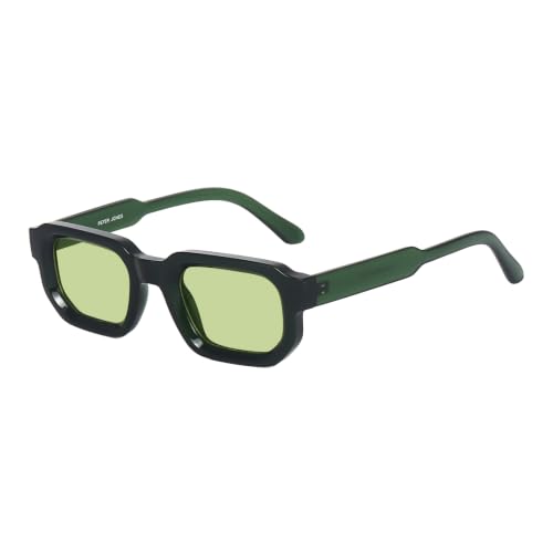 Image of Peter Jones Unisex Broad Frame Square UV /UB Protected Sunglasses (3887)