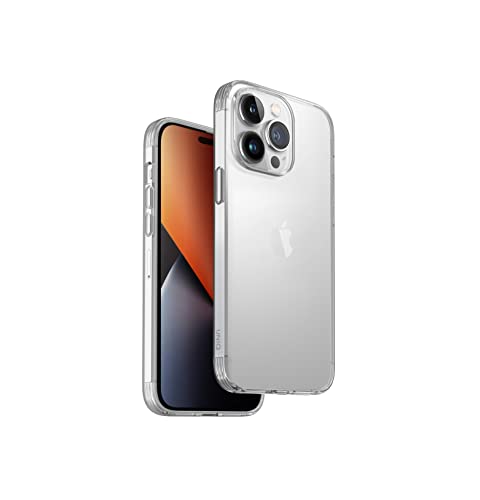 UNIQ Coque Hybride Transparente pour iPhone 14 Plue Air Fender Nude