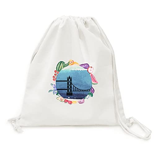 Sac en tissu pliable Londres contre le gaspillage des emballages