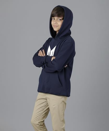 Image of KYDA KIDS Boys Cotton Regular Fit Hooded Neck Hoodies - Sweatshirt with Hoodies Full Sleeves Winter Wear, Long Sleeve Sweatshirts for Boys