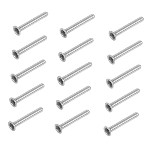 iplusmile 10個 折りたたみ傘用合リベットインサート 耐久性と安定性を高める補修部品 軽量携帯可能 簡単取り付け 折り畳み傘修理用支柱接続