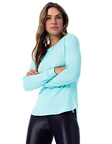 Blusa Manga Longa Janice, Vestem, Feminino, Verde Frais, G