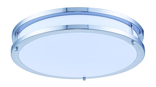 Elitco Lighting CF3203 Household-Light-Bulbs LED Double Ring Ceiling Flush, 5000K, 116°, CRI80, ES, UL, 26W, 200W Equivalent, 50000HRS, LM1960, DIMMABLE, 5 Years Warranty, Input Voltage 120V Elitco Lighting CF3203 Household-Light-Bulbs LED Double Ring Ceiling Flush, 5000K, 116°, CRI80, ES, UL, 26W, 200W Equivalent, 50000HRS, LM1960, DIMMABLE, 5 Years Warranty, Input Voltage 120V