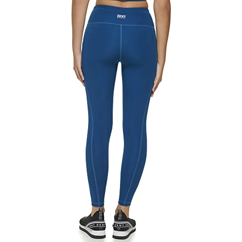 DKNY Women's High Waisted Tummy Control Workout Leggings4