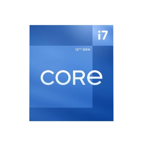 Image of Core i7 12700 12th Generation 2.10 GHz Upto 4.90Ghz LGA 1700 Socket 12 Cores 20 Threads 25 MB Smart Cache Desktop Processor (Comes with Stock CPU Fan and Thermal Paste).