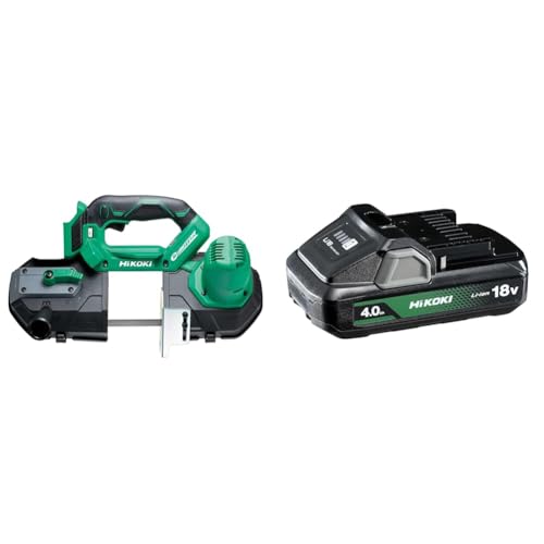 �y�Z�b�g�����z HiKOKI(�n�C�R�[�L) 18V�[�d�����[�^���[�o���h�\�[ CB18DBL(S)(NN) + 18V-4.0Ah���`�E���C�I���d�r BSL1840M