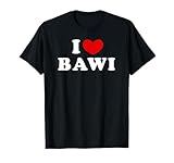 bawitec badewien gbr Design classique « I Love Bawi » avec police vintage