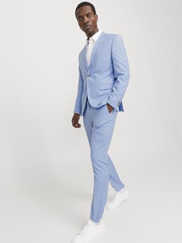 JACK & JONES JPRSOLARIS Slim Fit Anzughose Blau 52 – Ansicht 8