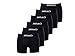 Produktbild JARAQ Bambus Herren Unterhose Boxershorts 6er Pack Perfekte Passform Anti Loch (2001 - schwarz, S)