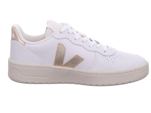 Image of VEJA Women's V-10 Prime Sneaker, Extra White Platine, 11