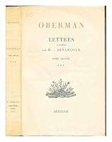 Oberman : lettres . Volume 2 B071LG9BBT Book Cover