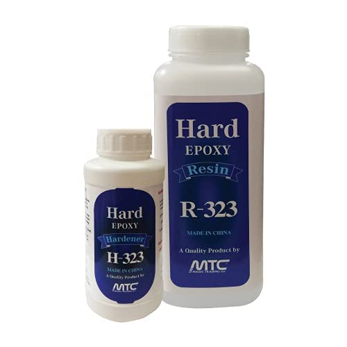 TezkarEasy pour MTC Hard Epoxy Set - | Resin 1000ml and Hardener 350ml