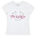 True Religion Girls 3 Piece Fleece Set – Hoodie, Tee Shirt & Jogger/Legging Outfit, Rhinestud & Foil Details (Sizes 4-14)