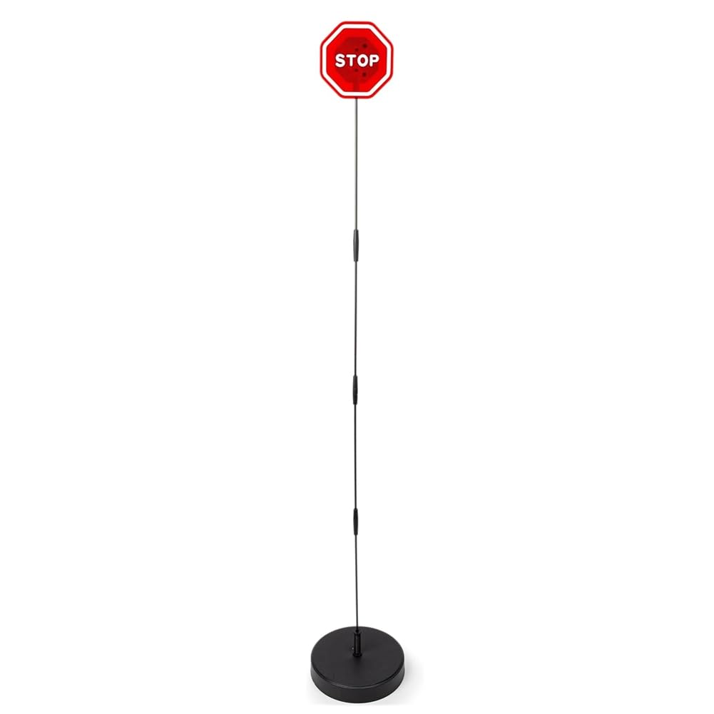 UDSKNV[KSL LED Stop Sign,Parking Assist Smart Garage Flashing Warning Signal Light, Parking Stop Lamp LED Technology