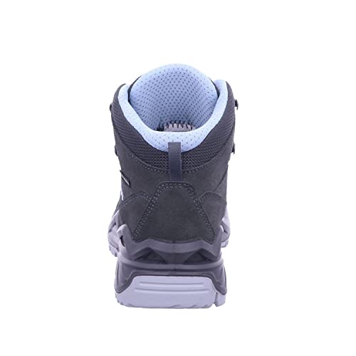 LOWA Damen Wanderschuhe Sirkos Evo GTX Mid 320801 Anthrazit/Eisblau 38