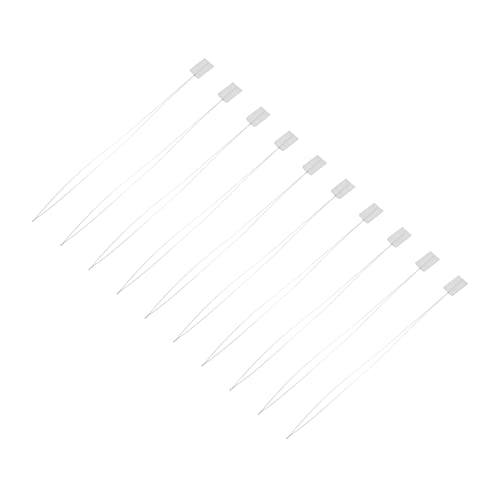 ULDIGI 10 Pack Beading Needles Embroidery Needles Smooth Tip for Beads and Pearls for Jewelry Making Necklace Bracelet Crafting