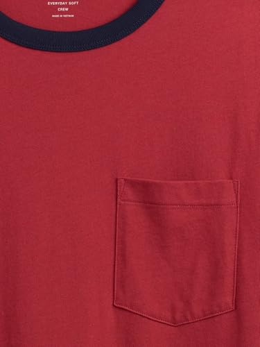 Image of GAP Men's Everyday Soft Crewneck Pocket Tee