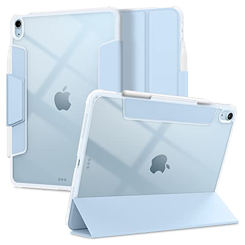 Spigen Cover Ultra Hybrid PRO Compatibile con iPad Air 11 pollici M4/M3/M2 (2026/2025/2024) 8/7/6 Generazione, Custodia per iPad Air 10.9 pollici 5/4 Generazione (2022/2020) - Azzuro