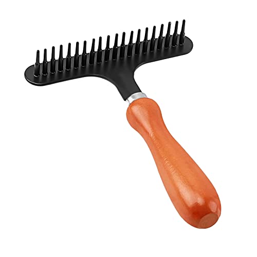 Rake, Carpet Restoration Rake, Clean Tool Carpet Comb Rug Brush Pet Hair Cleaner Carpet Rake, Carpet Groomer Rake, for Steps Carpet
