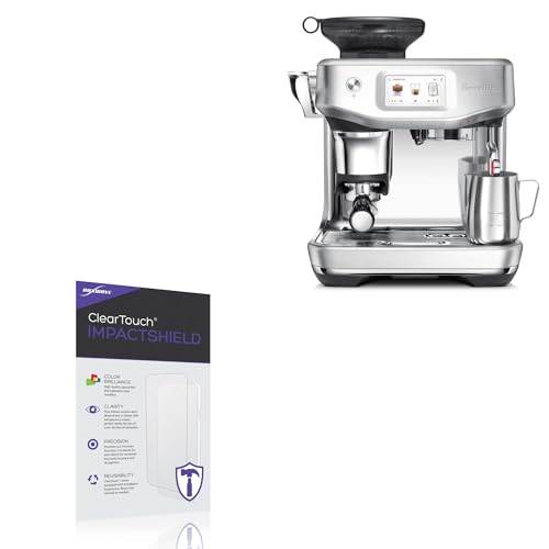 BoxWave Screen Protector Compatible with Breville The Barista Touch Impress - ClearTouch ImpactShield (2-Pack), Impenetrable Screen Protector Flexible Film