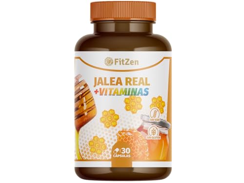 Jalea Real Liofilizada en Cápsulas con Vitaminas C y B | Energía y Defensas Naturales | Apoyo Sistema Inmunológico y Rendimiento Mental | Sin Gluten ni Soja | 30 Cápsulas
