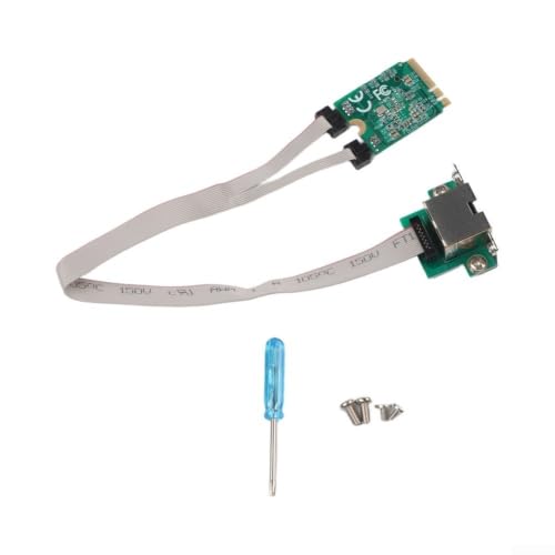 2.5G for pcie Network Card M.2 A+E Key RTL8125B Gigabit Ethernet Adapter for Desktop PC Gaming Server Low Profile Bracket