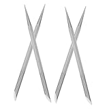 Beaupretty 4 Stück Teiliges Nagelhautentferner aus Rostfreiem Doppelseitiger Nagelhautschieber für Präzise Maniküre und Pediküre zum Reinigen von Nagelhaut und Nägeln