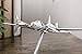 Imax Air Plane Statuary, silver, 