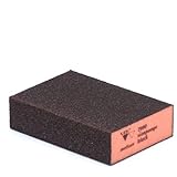 PAIS DE ORIGEN: ES DISPIVAL - CAJA 100 TACOS LIJAR PLANO 4 CARAS 98x69x26 mm - Medio Naranja