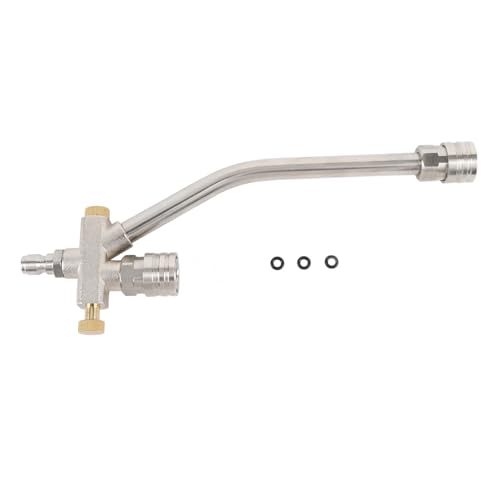 Accesorio de espuma Tnfeeon con válvula dual y conexión rápida de 1/4 para hidrolimpiadora 7