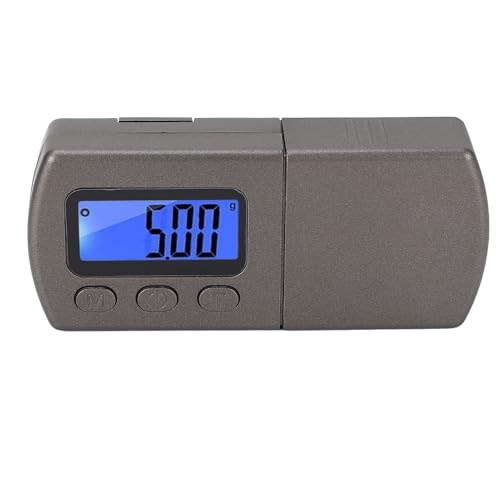 Medidor de fuerza digital para tocadiscos con pantalla LCD de alta precisión