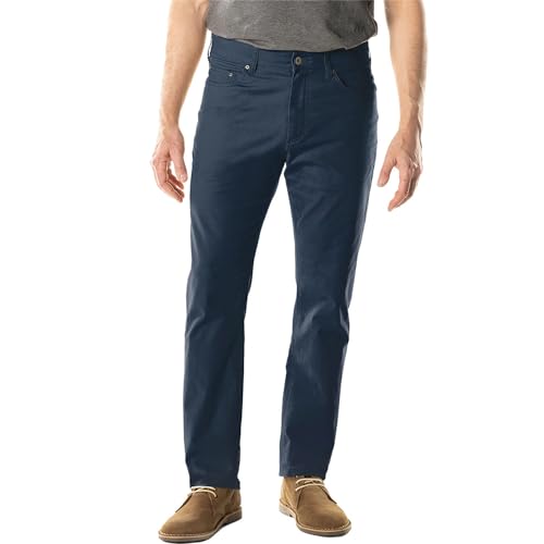 Member's Mark Men's Mason Pant (US, Waist Inseam, 34, 30, Regular, Regular, Dark Navy)