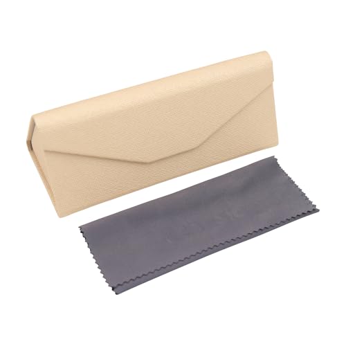 Image of Real Sic Glasses Case for Men and Women - Magnetic Folding Hard Shell Sunglass Holder - Inspired by Solid Color