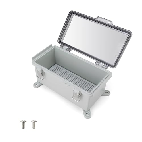 Scatola Di Derivazione IP67 190x145x80 Mm Con Coperchio Trasparente E 10 Raccordi M12 – Per Esterni E Ambienti Umidi, Senza Alogeni