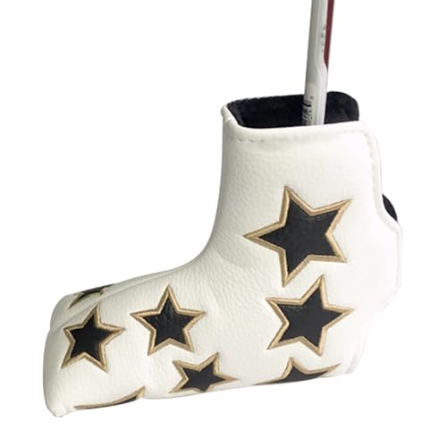 Pu レザーゴルフアイアンヘッドカバースターパターンクラブパタープロテクターヘッドカバー保護ゴルフアイアンカバーゴルフヘッドカバー