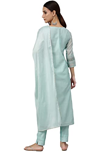 Image of Janasya Women Kurta Pant Set