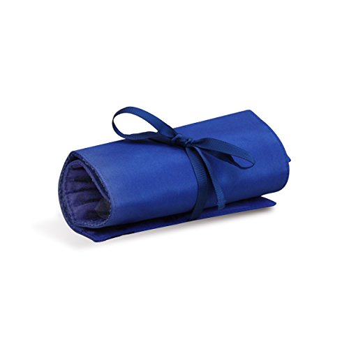 Beyond A Bag Cosmetic Toiletry Travel Case Cosmetic Roll in Cobalt