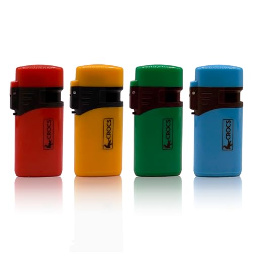 Encendedor Crocs Torch Lighter 4 pack colores llama