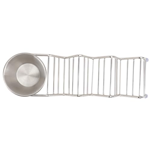 NAMOARLY Stainless Taco Holder Stand Pancake Display Mexican Decor Frying Cake Rack Versatile Household Kitchenware