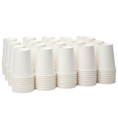 YEEHAW 8 oz 1000 Pack Disposable Paper Coffee Cups