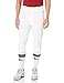 Mizuno Premier Short Piped Pants, White/Red, Medium